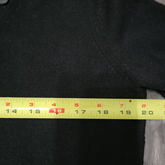 Anthropologie Black V-Neck Sweater - Picture 8 of 10